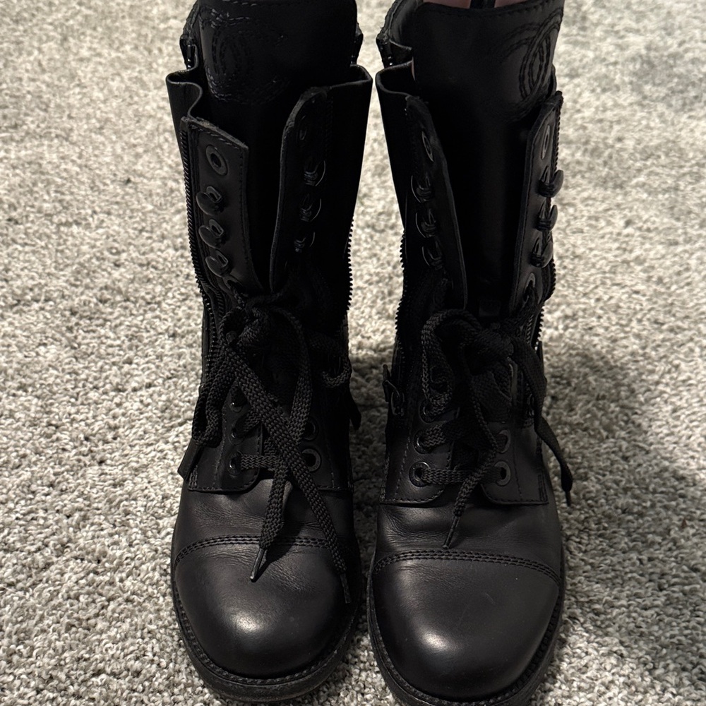Chanel Combat Boots for Women